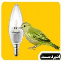 لامپ ترکیبی پرنده (دارای نور زرد و سفید و یو وی) مخصوص روز